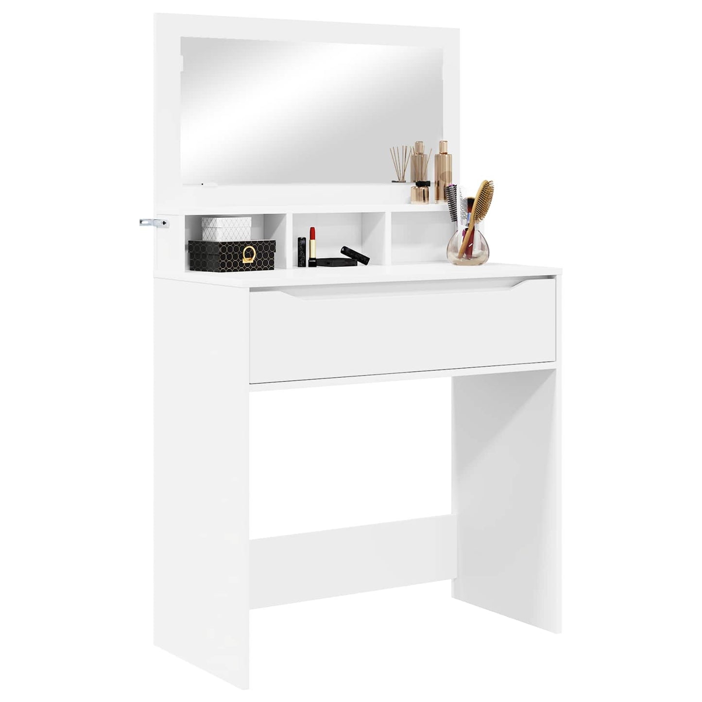 Bedroom Dressing Tables White 80 x 39.6 x 135 cm