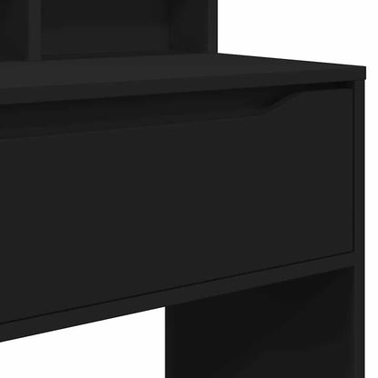 Bedroom Dressing Tables with Drawer Black 80 x 39.6 x 135 cm