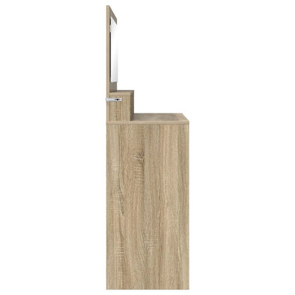 Bedroom Dressing Tables Sonoma Oak 80 x 39.6 x 135 cm
