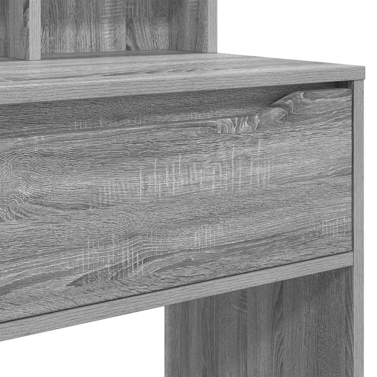 Bedroom Dressing Tables Grey Sonoma 80 x 39.6 x 135 cm