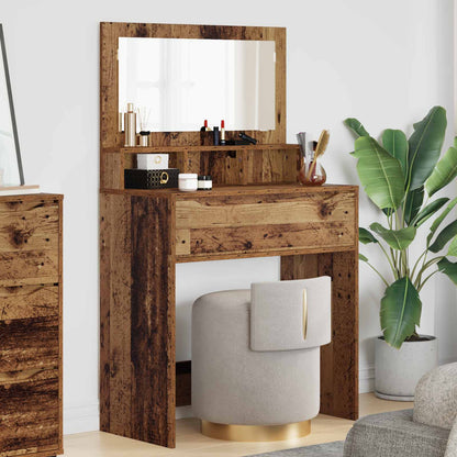 Bedroom Dressing Tables Old Wood 80 x 39.6 x 135 cm