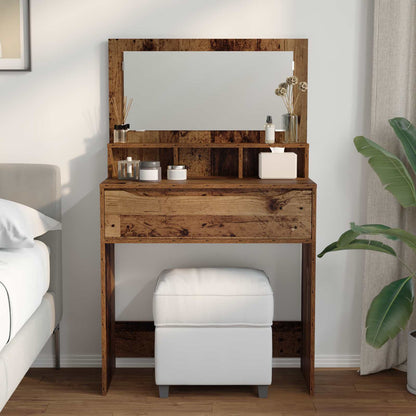 Bedroom Dressing Tables Old Wood 80 x 39.6 x 135 cm
