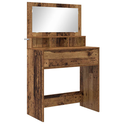 Bedroom Dressing Tables Old Wood 80 x 39.6 x 135 cm