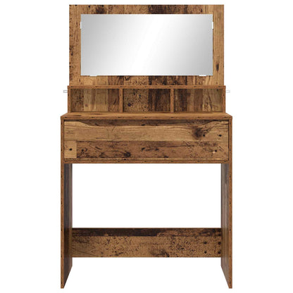 Bedroom Dressing Tables Old Wood 80 x 39.6 x 135 cm
