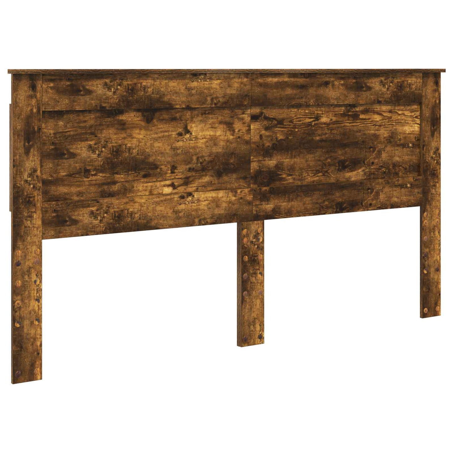 Headboard with Headboard Smoked Oak 200 cm Engineered Wood