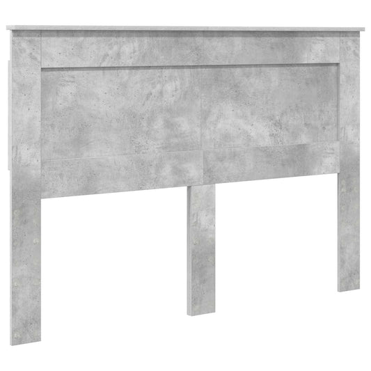 Headboard Concrete Grey Engineered Wood