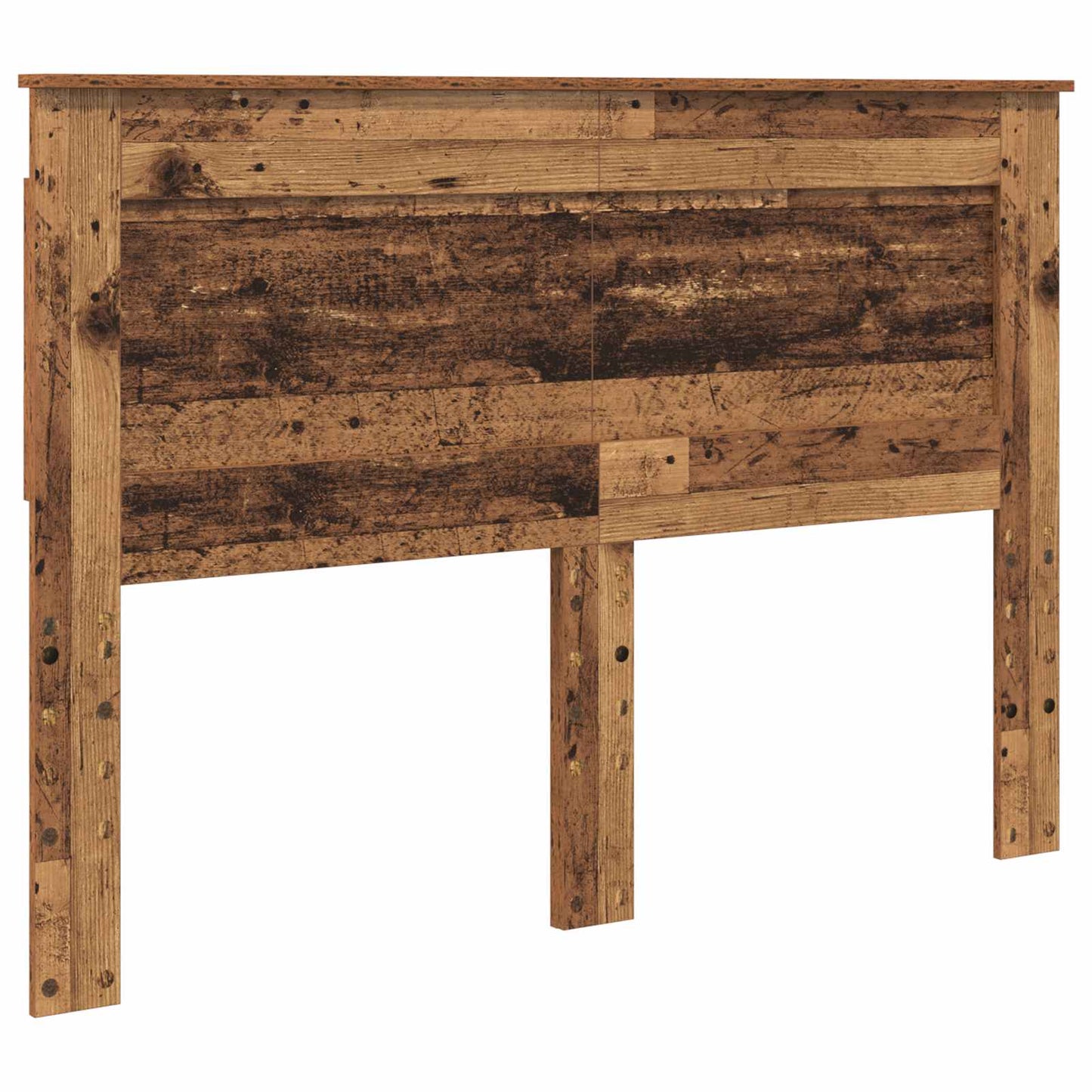 Headboard with Headboard Old Wood 160 cm Engineered Wood