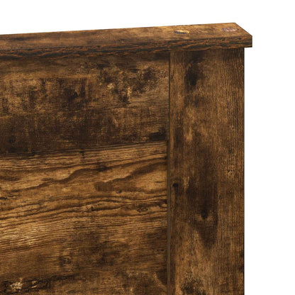 Headboard with Headboard Smoked Oak 150 cm Engineered Wood