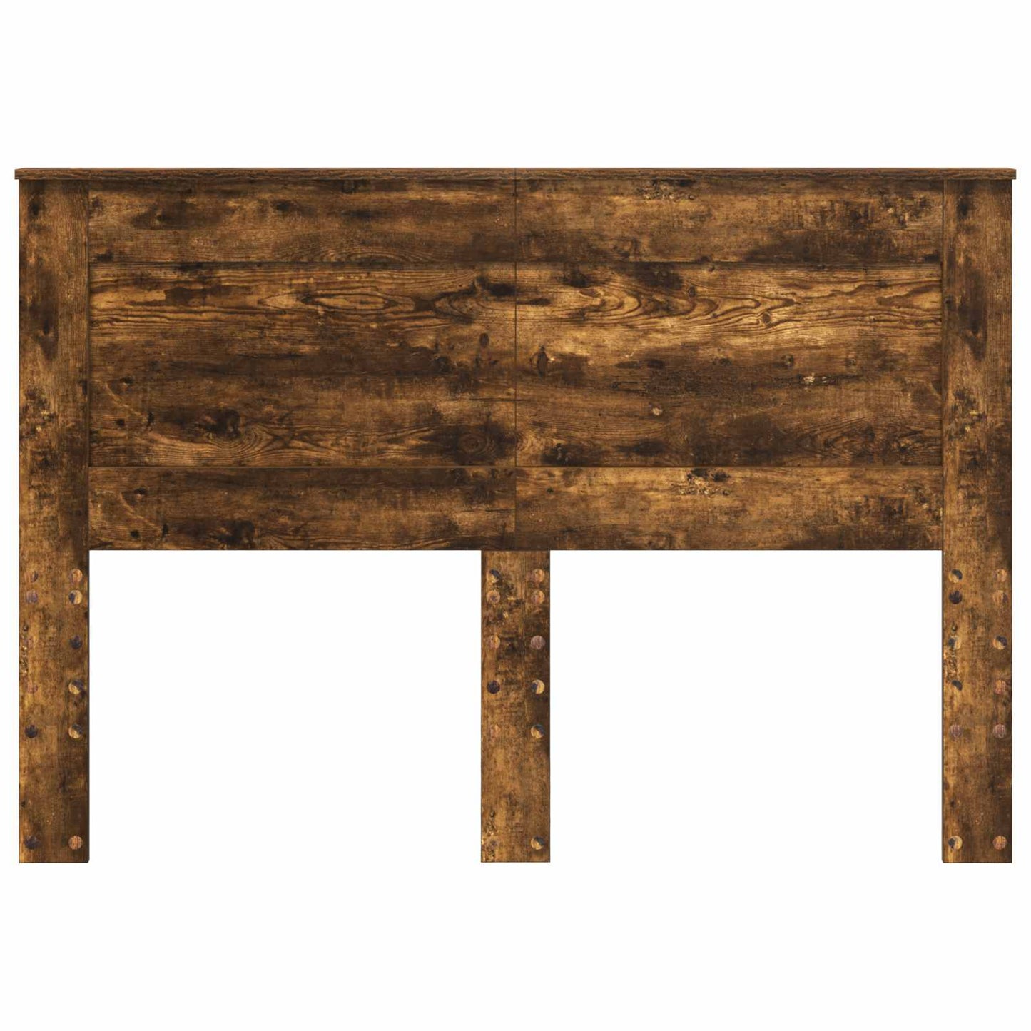 Headboard with Headboard Smoked Oak 150 cm Engineered Wood