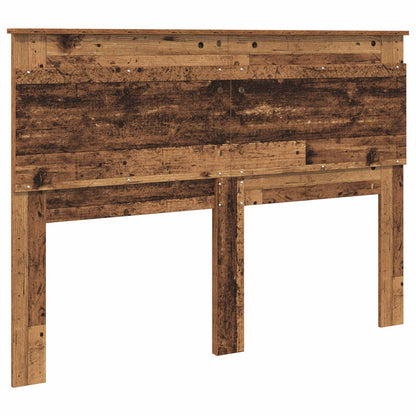 Headboard with Headboard Old Wood 150 cm Engineered Wood