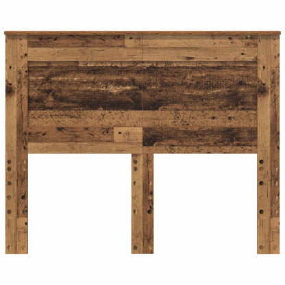 Headboard with Headboard Old Wood 135 cm Engineered Wood