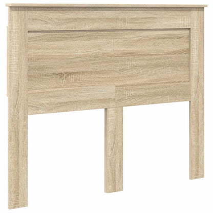 Headboard with Headboard Sonoma Oak 120 cm Engineered Wood