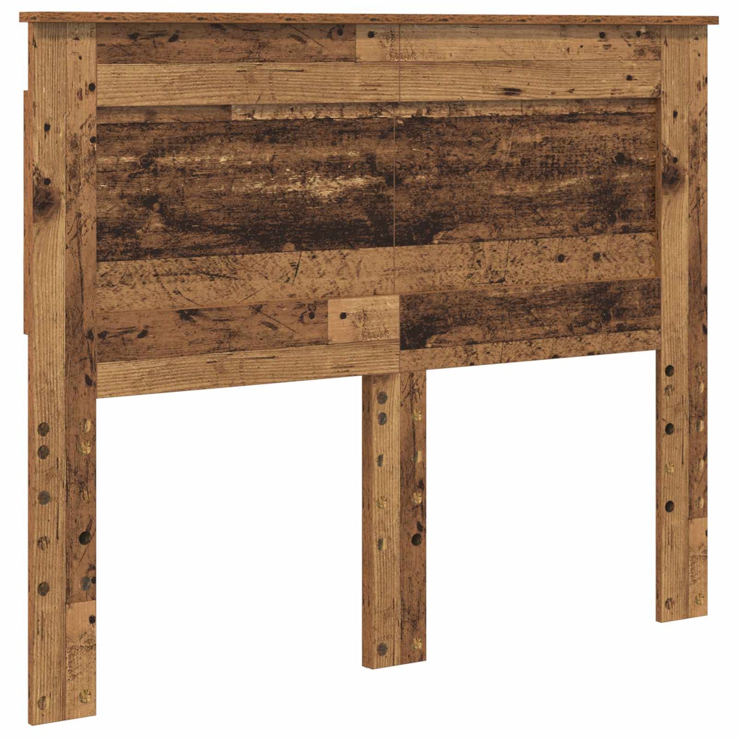 Headboard with Headboard Old Wood 120 cm Engineered Wood