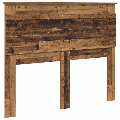 Headboard with Headboard Old Wood 120 cm Engineered Wood