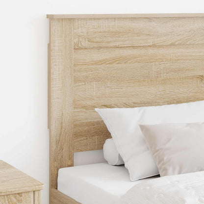 Headboard with Headboard Sonoma Oak 100 cm Engineered Wood