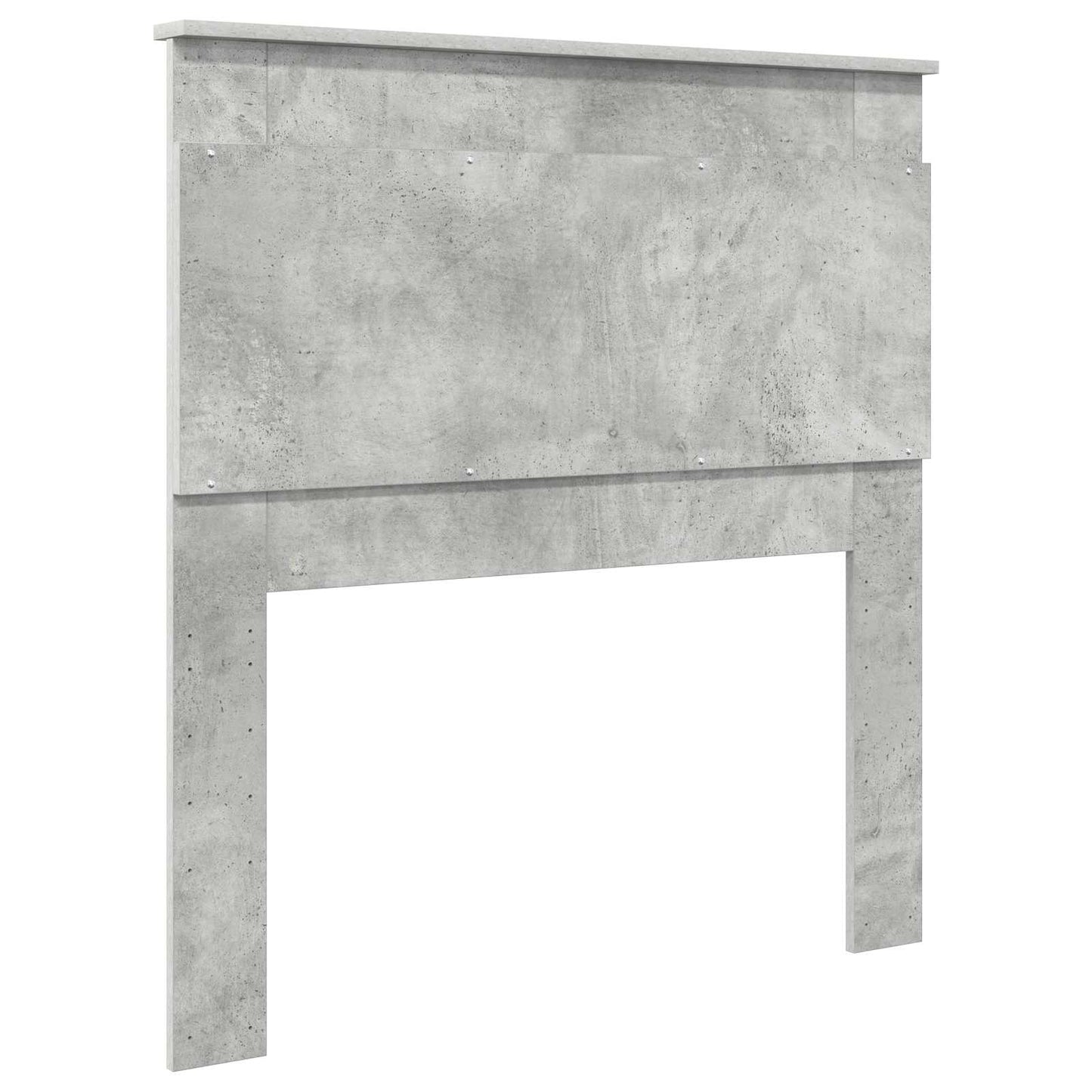 Headboard with Headboard Concrete Grey 100 cm Engineered Wood