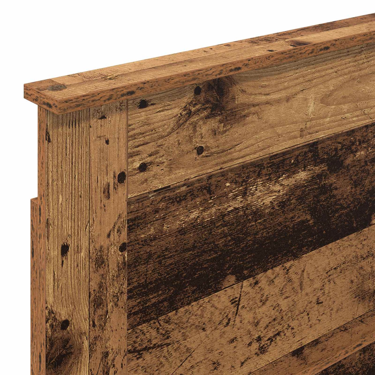 Headboard with Headboard Old Wood 100 cm Engineered Wood