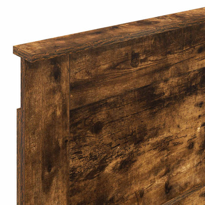 Headboard with Headboard Smoked Oak 90 cm Engineered Wood