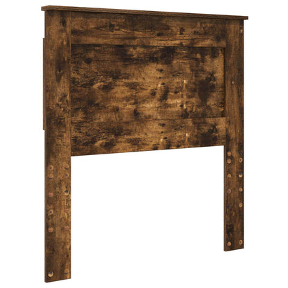 Headboard with Headboard Smoked Oak 90 cm Engineered Wood