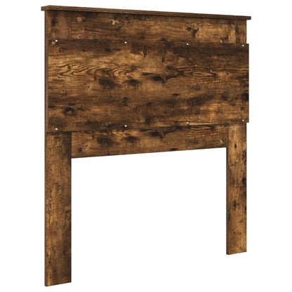 Headboard with Headboard Smoked Oak 90 cm Engineered Wood