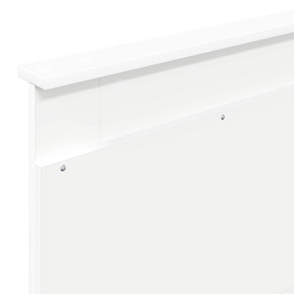 Headboard with Headboard White 80 cm Engineered Wood