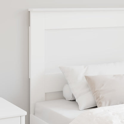 Headboard with Headboard White 80 cm Engineered Wood