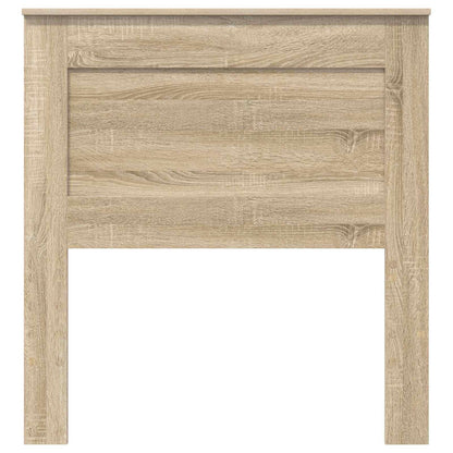 Headboard with Headboard Sonoma Oak 80 cm Engineered Wood
