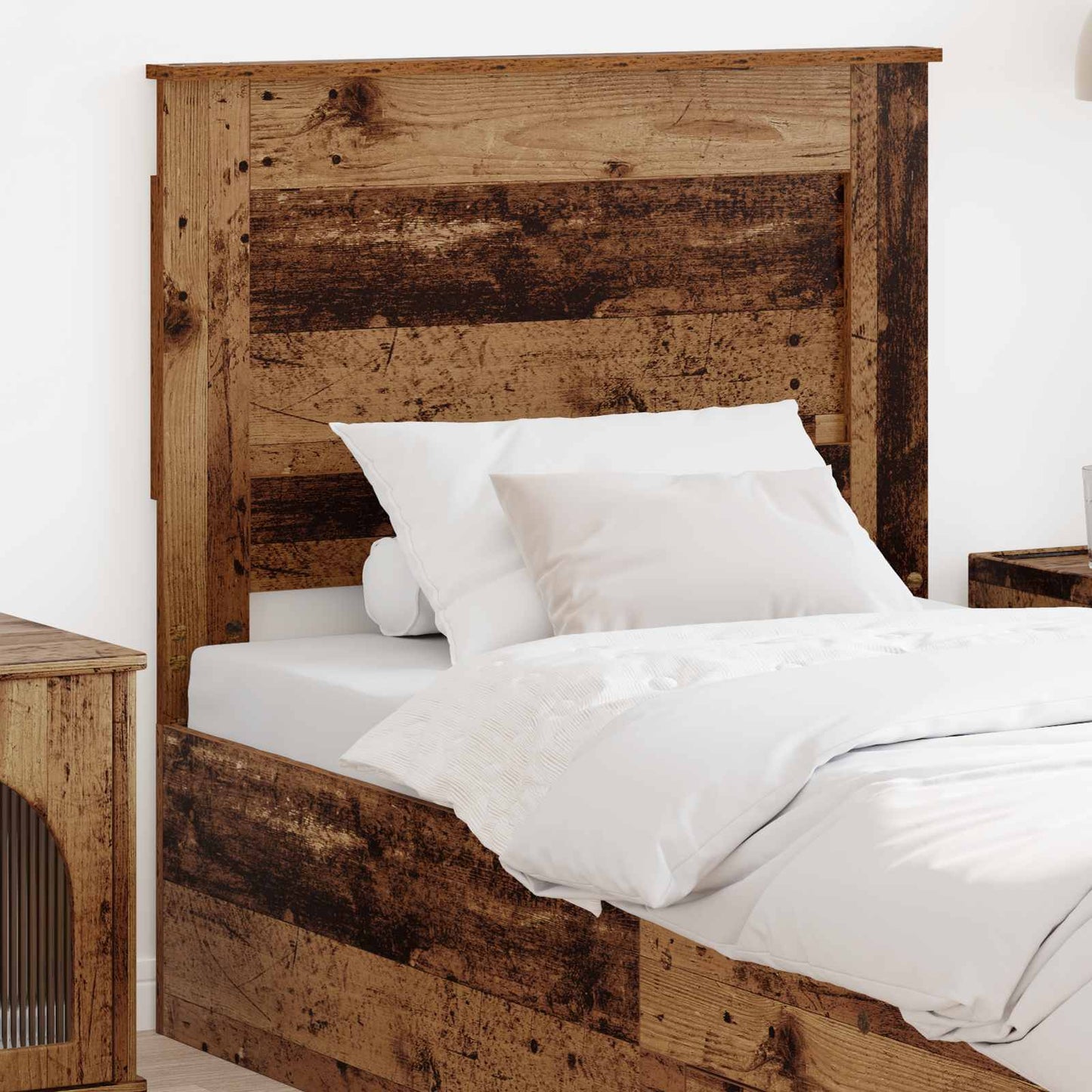 Headboard with Headboard Old Wood 80 cm Engineered Wood