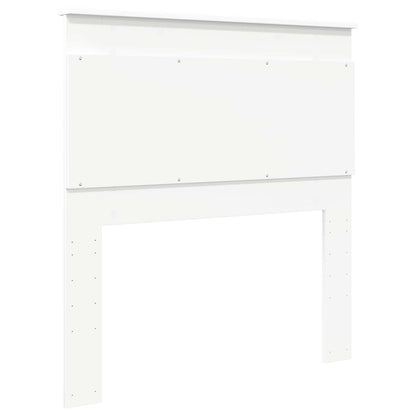 Headboard with Headboard White 75 cm Engineered Wood