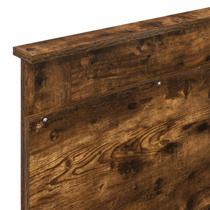 Headboard with Headboard Smoked Oak 75 cm Engineered Wood