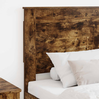 Headboard with Headboard Smoked Oak 75 cm Engineered Wood