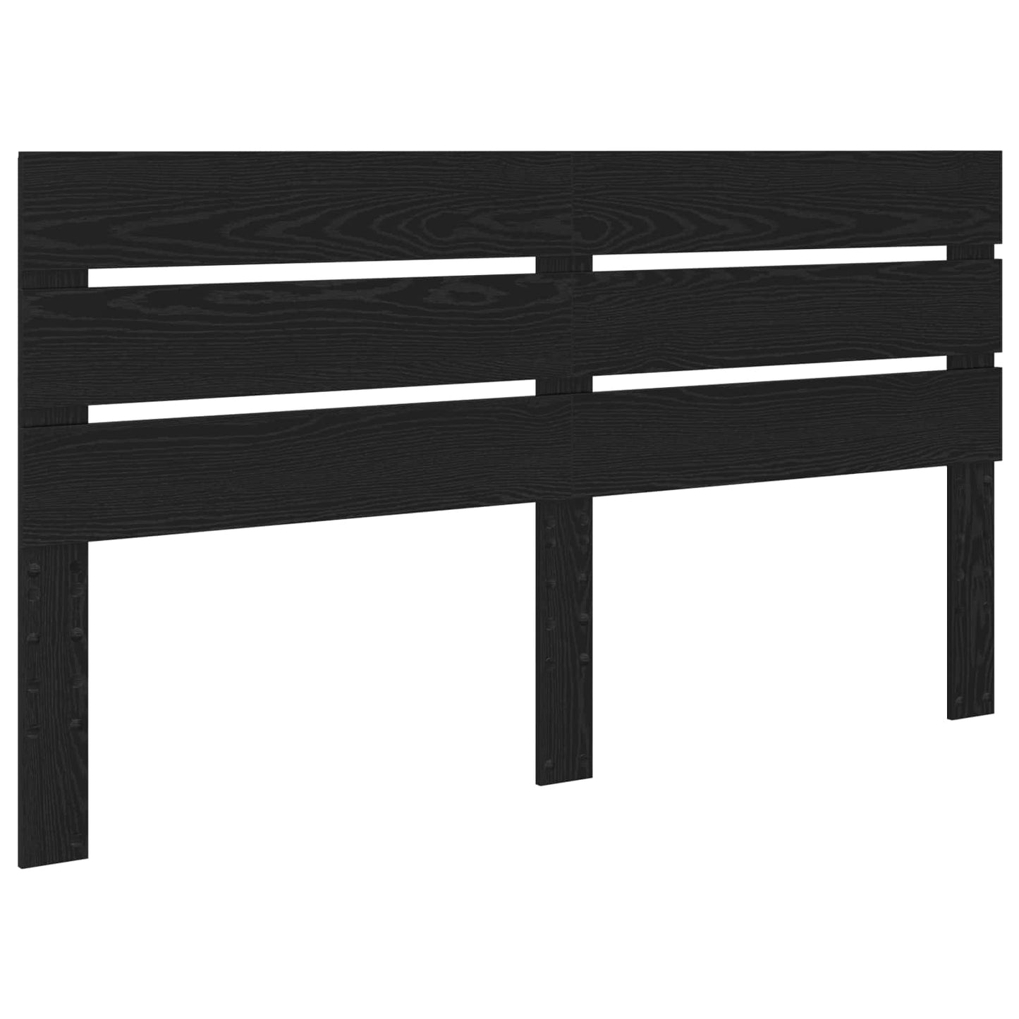 Headboard Black Oak 100 cm Engineered Wood