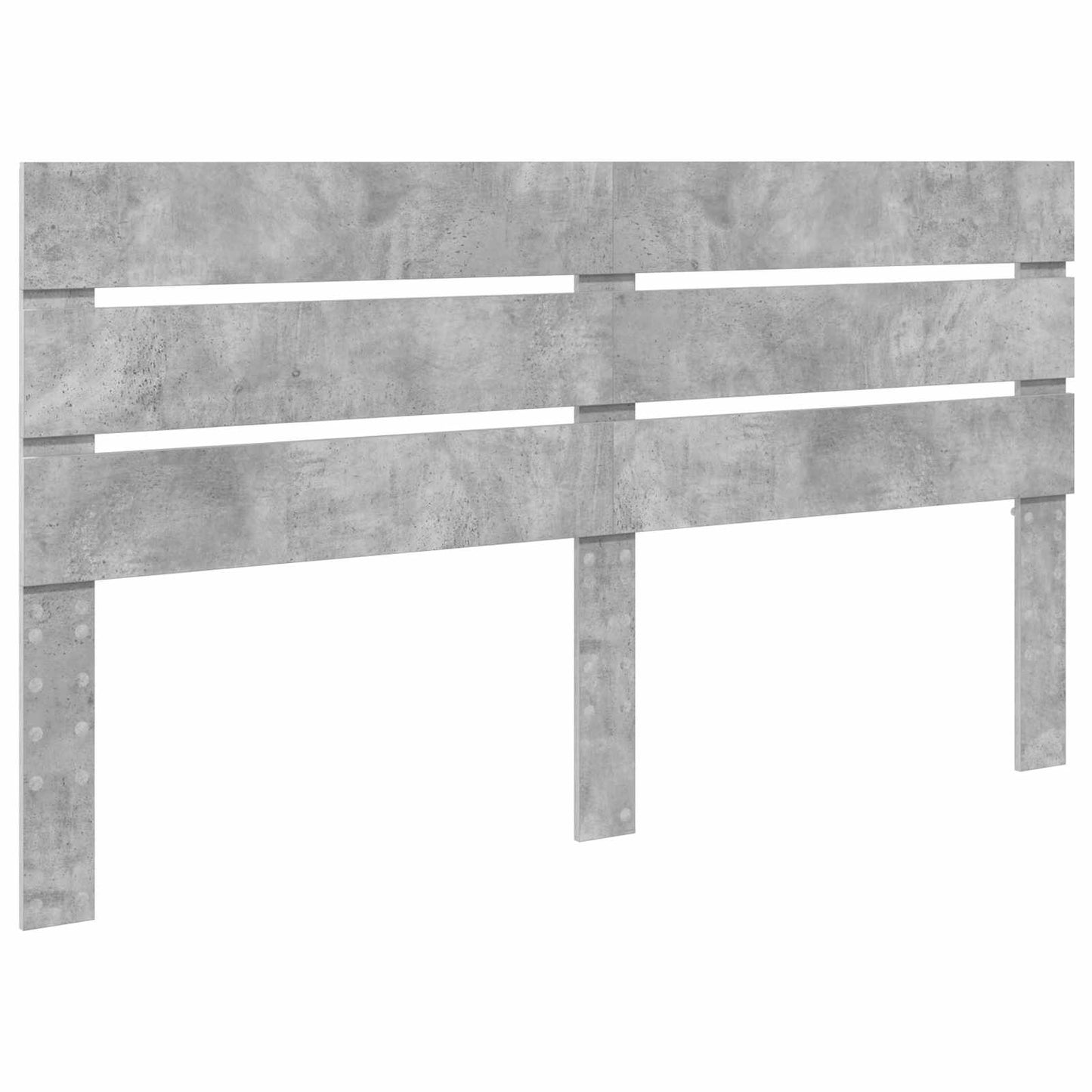 Headboard Concrete Grey 100 cm Engineered Wood