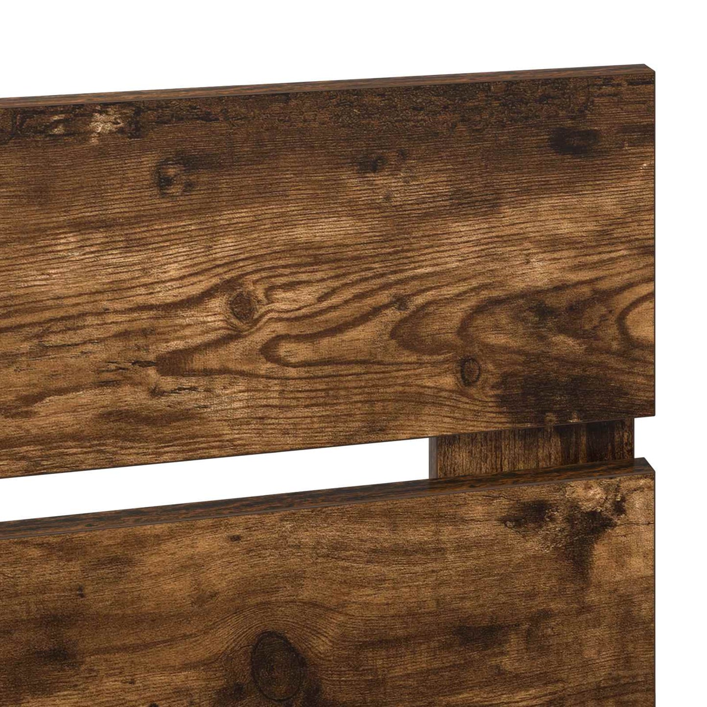 Headboard Smoked Oak 100 cm Engineered Wood