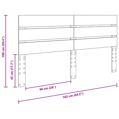 Headboard Artisan Oak Engineered Wood