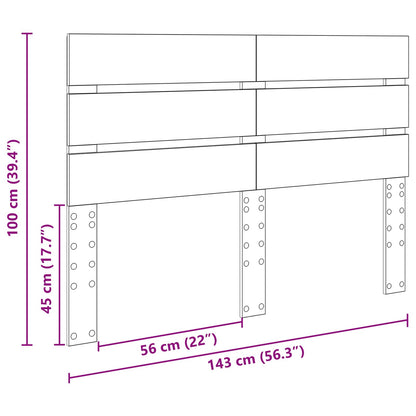 Headboard Old Wood Engineered Wood
