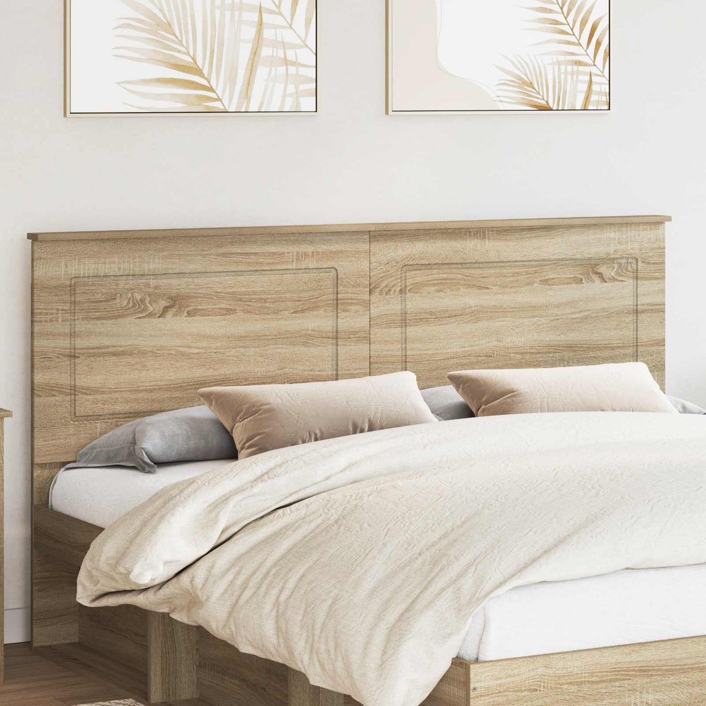 Headboard Sonoma Oak 100 cm Engineered Wood