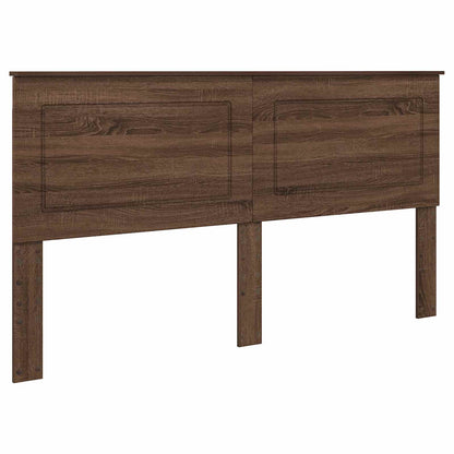 Headboard Brown Oak 100 cm Engineered Wood