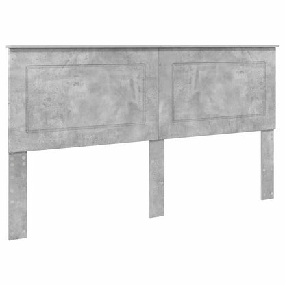 Headboard Concrete Grey 100 cm Engineered Wood