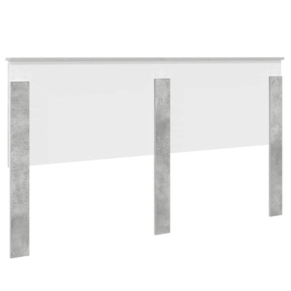 Headboard Concrete Grey 100 cm Engineered Wood