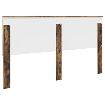 Headboard Smoked Oak 100 cm Engineered Wood
