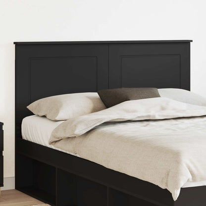 Headboard Black Oak 100 cm Engineered Wood