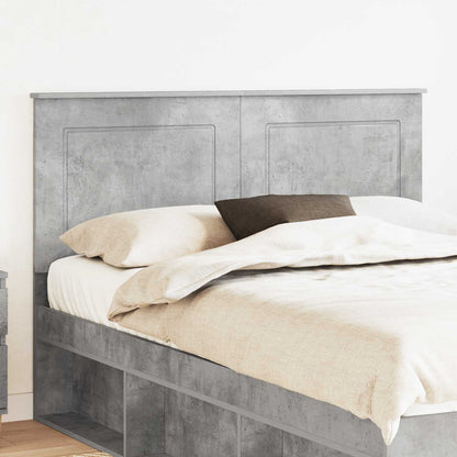 Headboard Concrete Grey 100 cm Engineered Wood