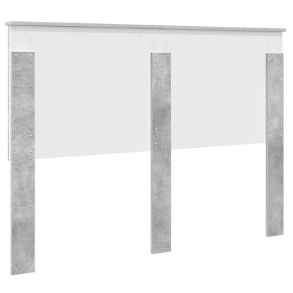 Headboard Concrete Grey 100 cm Engineered Wood