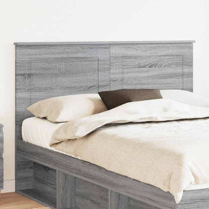 Headboard Grey Sonoma 100 cm Engineered Wood