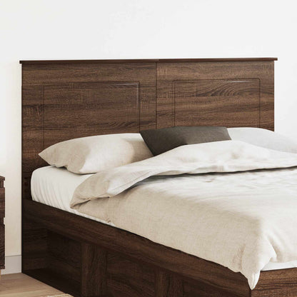 Headboard Brown Oak 100 cm Engineered Wood