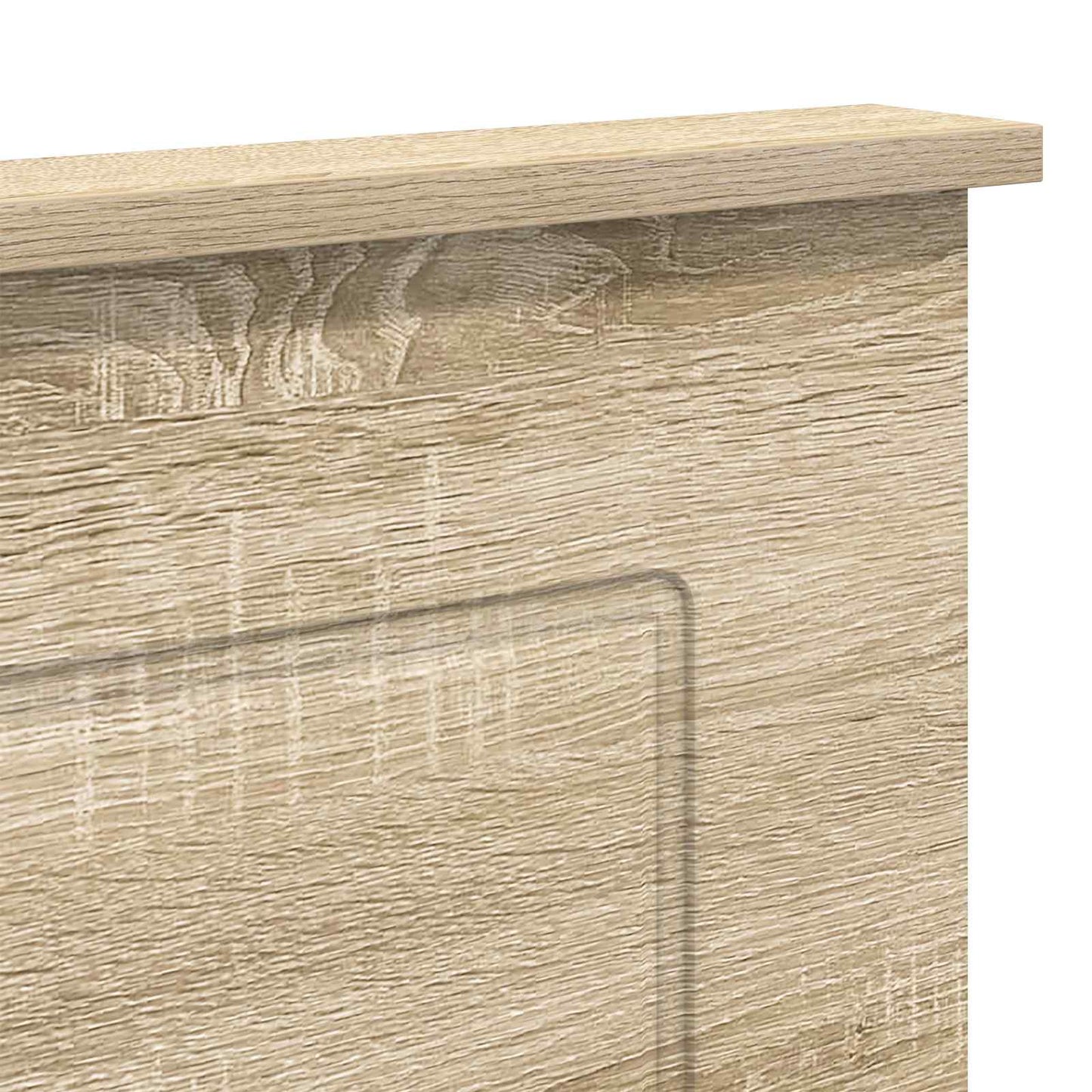 Headboard Sonoma Oak 100 cm Engineered Wood