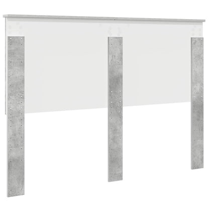 Headboard Concrete Grey 100 cm Engineered Wood