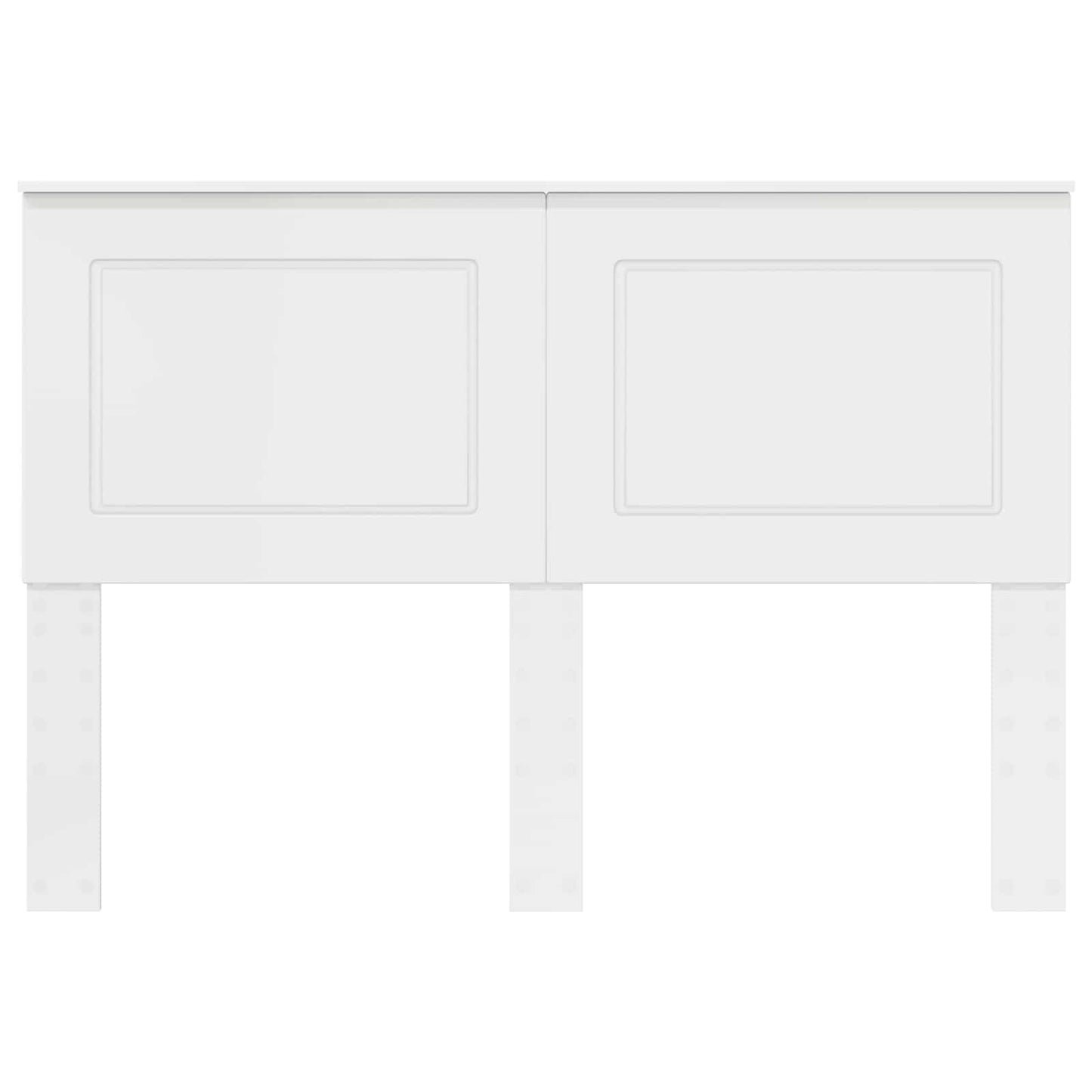 Headboard Gloss White 100 cm Engineered Wood