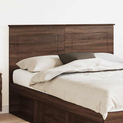 Headboard Brown Oak 100 cm Engineered Wood